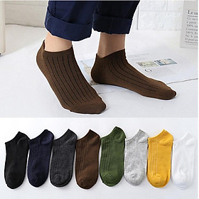 Set 10 đôi tất nam gân tăm cao cấp