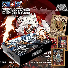 (FULL BOX) Hộp Thẻ Bài Cao Cấp Anime One Piece ảnh thẻ nhân phẩm ngẫu nhiên chibi xinh xắn giá rẻ