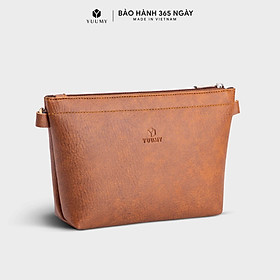 Túi da đựng mỹ phẩm cầm tay YUUMY YN121