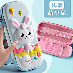 Hộp Đựng Bút Họa Tiết In Nổi 3D Hình Sinh Động, Chống Thấm Nước BEE GEE 7006