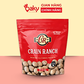 Oaky Hạt Óc Chó Vàng Crain Nhập Khẩu Mỹ - Túi 500g