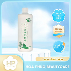 Toner Se Khít Lỗ Chân Lông Chiết Xuất Từ Lá Tía Tô Và Lá Diếp Cá Chinoshio Natural Skin Lotion (Chai 500 mL)