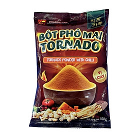 Bột phô mai TORNADO - Vị CAY - Gói 100gr