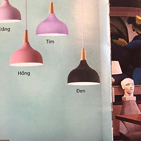 Combo 2c chao đen và 1c chao trắng+ bóng 7w DT