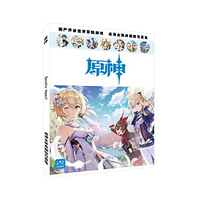 Hộp quà tặng A5 GENSHIN IMPACT game mẫu mới