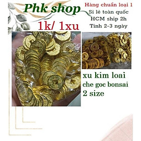 20 xu nhựa đồng tiền may mắn nguyên liệu handmade phk shop