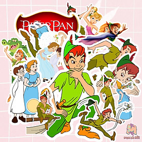 Miếng dán Stickers chủ đề Peter Pan