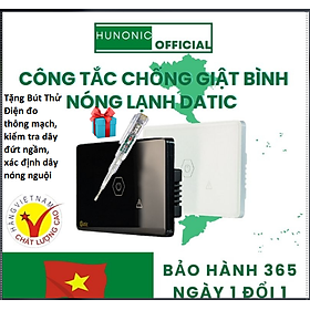 Công tắc 3000w Chống Giật Bình Nóng Lạnh, Thông Minh điều khiển Bằng Điện Thoại,HUNONIC-Hàng Chính Hãng