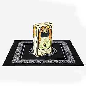 Combo Bộ Bài Bói Tarot Ethereal Visions Illuminated Tarot Deck và Khăn Trải Bàn Tarot