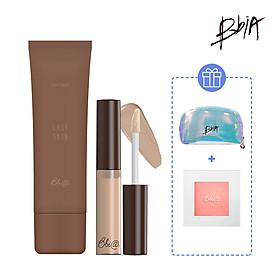 Combo Slim Face: 01 Last Skin + 01 Last Contouring #02 Coffee Brown tặng 01 Highlighter + 01 Pouch
