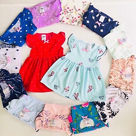 Set 5 váy cánh tiên bé gái vải dư