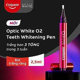 Bút làm trắng răng Colgate Optic White O2 an toàn tại nhà, không ê buốt