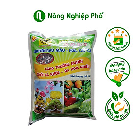 Đầu trâu BĐ-MK 20-20-15 +TE chuyên cho rau màu - hoa kiểng