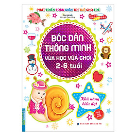 [Download Sách] Bóc Dán Thông Minh Vừa Học Vừa Chơi 2-6 Tuổi - Khả Năng Biểu Đạt