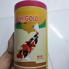 Thức Ăn Tăng Màu Cá Koi Inch Gold 860Gram - Thức Ăn Cho Cá Koi