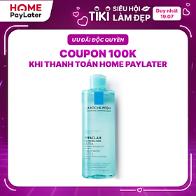 Nước Tẩy Trang Làm Sạch Sâu & Kiểm Soát Bã Nhờn Cho Da Dầu Nhạy Cảm La Roche-Posay Micellar Water Ultra Oily Skin 400ml