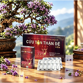 Viên uống bổ thận Cửu tôn thận đế ( nguồn lực thận), hộp 30 viên