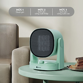 Máy sưởi gốm Elmich CHE-8645 Hàng Chính Hãng