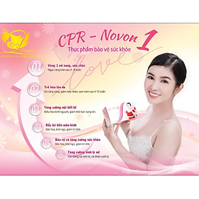 CPR-Novon 1  - Viên Uống Sáng Da - Tăng Nội Tiết Tố - Giảm Nám Da