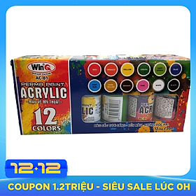 Màu Acrylic WinQ AC-01 - 12 Màu (30 ml )