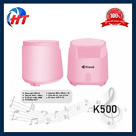 Mua Loa 2.0 Kisonli K500 Pink LED - HT - HÀNG CHÍNH HÃNG