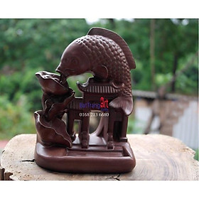 Mua Thác khói trầm hương cá chép vượt vũ môn