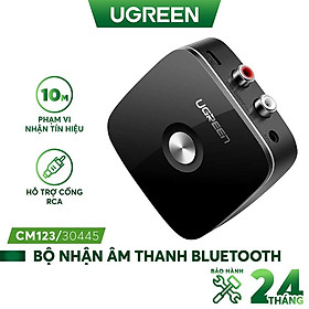 Thiết bị nhận Bluetooth 4.2 cho Loa và Amply hỗ trợ cổng 3.5mm UGREEN CM105 40758 - Hàng chính hãng