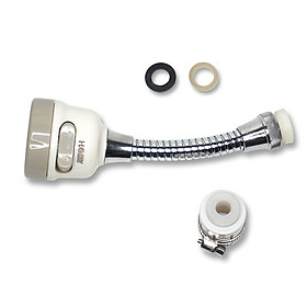 Bộ vòi xịt tăng áp lực rửa chén HOBBY VSTADAY có dây nối dài và khớp nối xoay - 3 chế độ phun cực mạnh