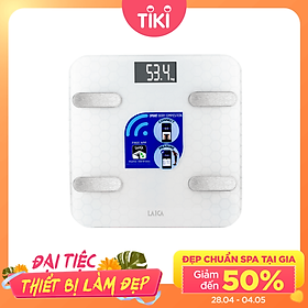 Cân điện tử thông minh Laica PS7011 - Cân đo 6 chỉ số - Mức cân tối đa 180 kg