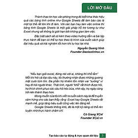 Google Sheet Ứng Dụng Văn Phòng - Tạo Báo Cáo Tự Động Và Trực Quan Dữ Liệu