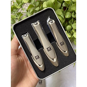 Hình ảnh Bộ 3 bấm móng tay Đức có hộp đựng, rất tiện lợi và chất lượng