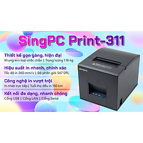 Mua Máy in hóa đơn SingPC Print - 311 - Hàng chính hãng