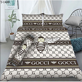 Bộ Drap gối Thun Hàn Quốc 4 món { drap và 3 áo gối} hoặc ga lẻ
