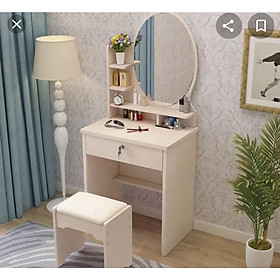 Mua Bàn phấn trang điểm trắng  vân gỗ