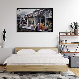 Mua Tranh treo tường phong cảnh Hà Nội xưa - HNX009