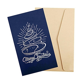 Merry Christmas Card Paper Winter Holiday Greeting Card Gift for Husband Mum