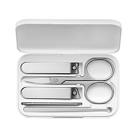 Xiaomi Mijia Nail Clippers Set Stainless Steel Trimmer Pedicure Care Clippers Earpick Nail File Professional Beauty