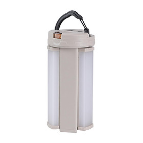 Collapsible Camping Lantern USB Rechargeable Camping Tent Light Flashlight with Magnetic Base for Hiking Backpacking Fishing Outdoor Emergency