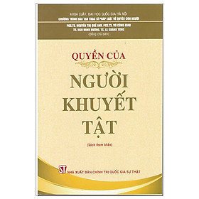 [Download Sách] Quyền Của Người Khuyết Tật