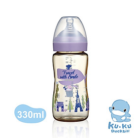 BÌNH SỮA CỔ RỘNG CHO BÉ PPSU PHIÊN BẢN ĐẶC BIỆT - KUKUDUCKBILL