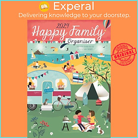 Sách - Happy Family Planner A3 Calendar 2024 by  (UK edition, paperback)