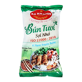 Bún Tươi Ba Khánh Gói 500G