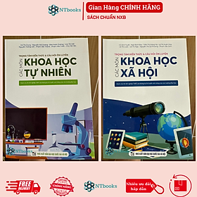 Combo 2 cuốn sách Trọng tâm kiến thức & câu hỏi ôn luyện các môn Khoa học Tự nhiên + Xã hội