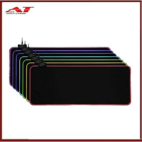 Mua Bàn Di Chuột RGB  Lót Chuột Pad đèn led RGB Loại Lớn kích thước 80cm*30cm*4mm