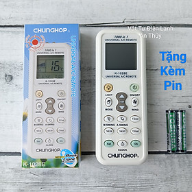 Điều khiển điều hòa đa năng CHUNGHOP 1028E - Tặng kèm pin hàng hãng