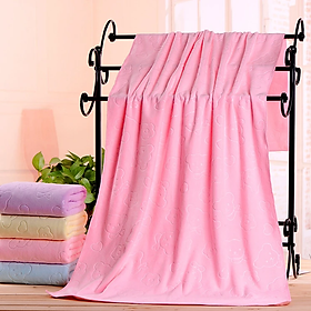 Mua Khăn tắm họa tiết hình thú mềm mịn kích thước 70*140cm  có thể quấn người sau khi tắm - Hàng chính hãng