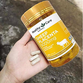 Viên uống nhau thai cừu Healthy Care Sheep Placenta chính hãng Úc giảm nám, tàn nhang, làm đẹp da