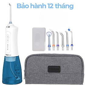 Tăm nước cầm tay h2ofloss hfp11, phiên bản mới nhất với dây sạc usb Type C và tăng cường khả năng chống nước