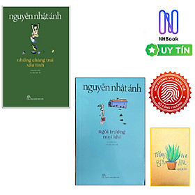 Combo Những Chàng Trai Xấu Tính và Ngôi Trường Mọi Khi ( Tặng Kèm Sổ Tay Xương Rồng )