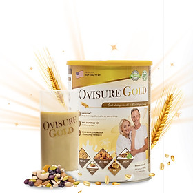 [ChínhHãng] Sữa hạt xương khớp Ovisure Gold giúp xương chắc khỏe Lon 650g 